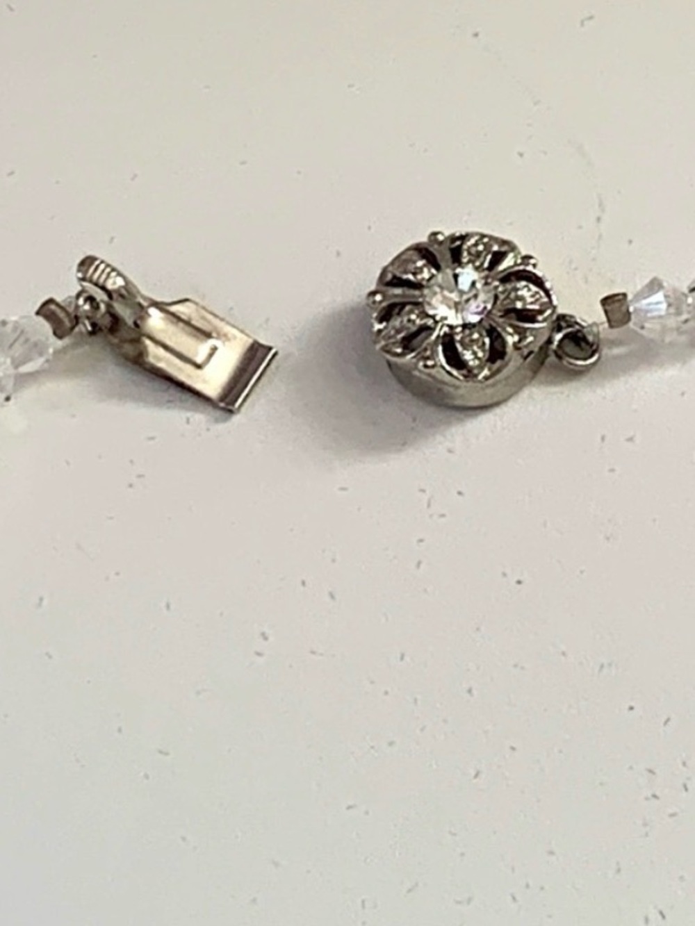 Handmade Swarovski crystal princess necklace - Picture 7 of 7